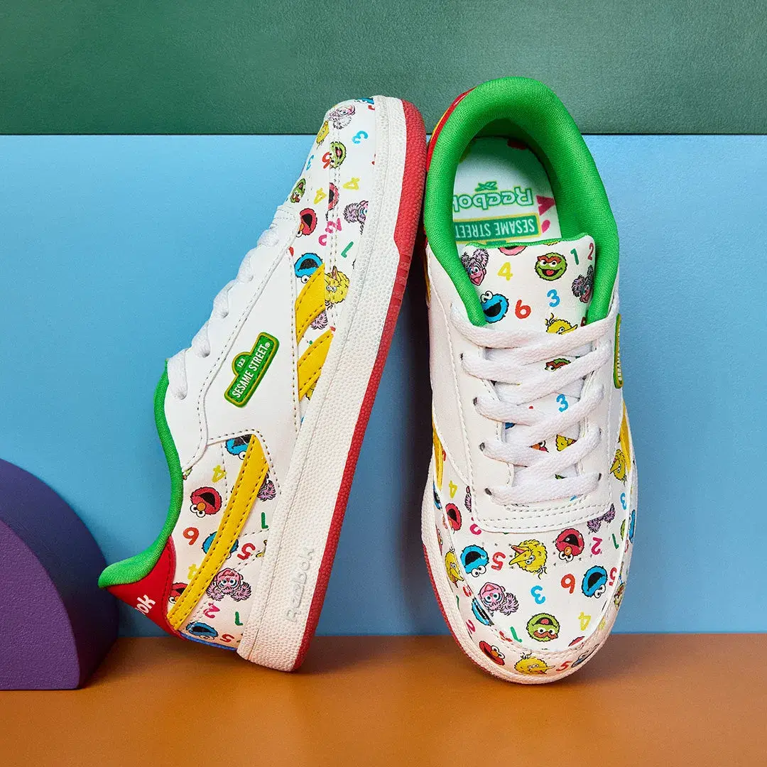Chaussures Reebok x Sesame Street Club C Revenge – Petits enfants