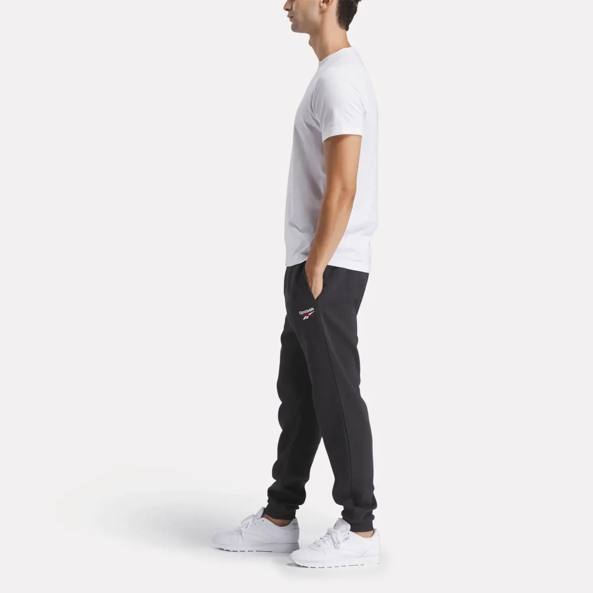 Pantalon de jogging en molleton Reebok Identity Small Logo pour homme