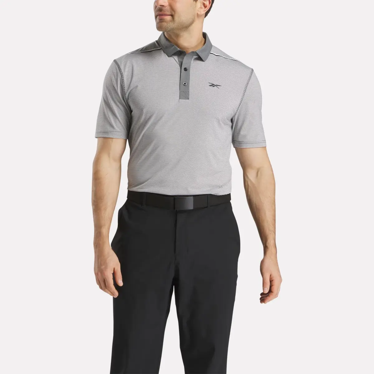 Polo à manches courtes Core Stripe pour homme