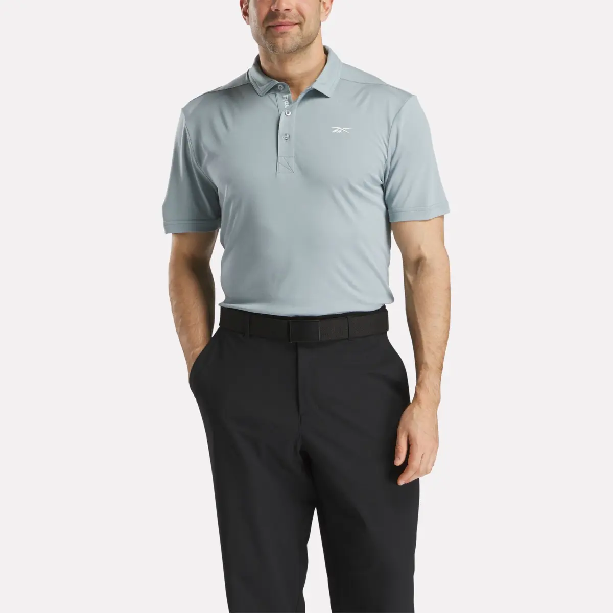 Polo à manches courtes en maille piquée Oxford pour hommes