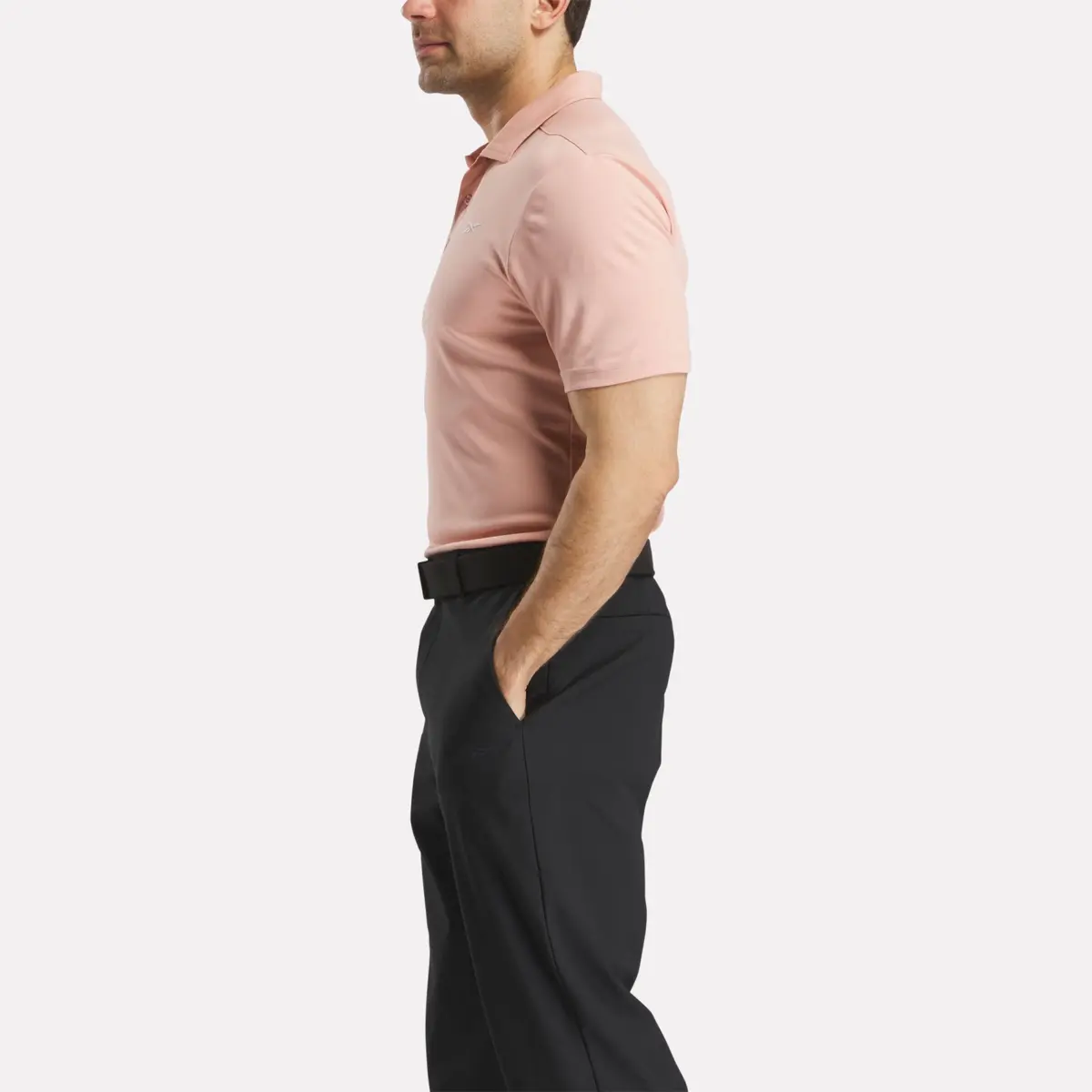 Polo à manches courtes en maille piquée Oxford pour hommes