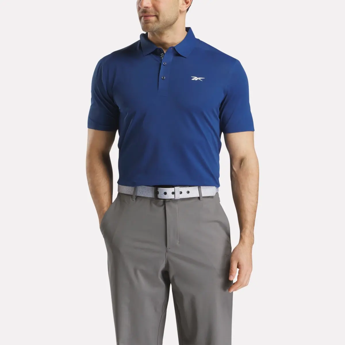 Polo à manches courtes en micro-piqué pour homme