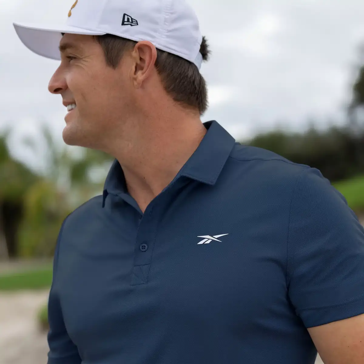 Polo à manches courtes en micro-piqué pour homme