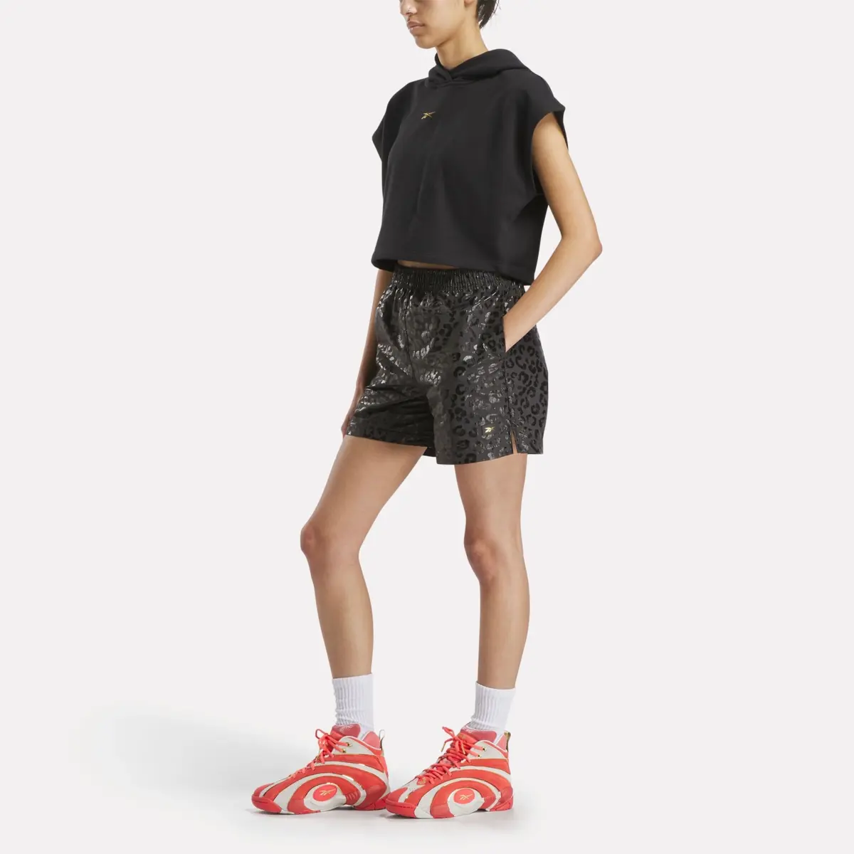 Short de basket Reebok x Angel Reese pour femme