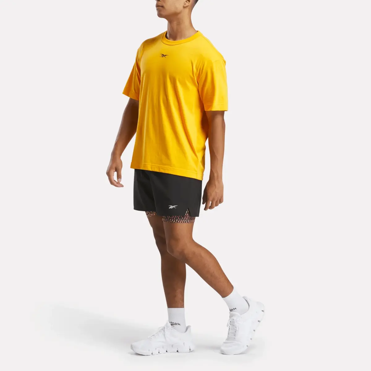 Short deux-en-un Athlete Hype pour homme 5&Prime;