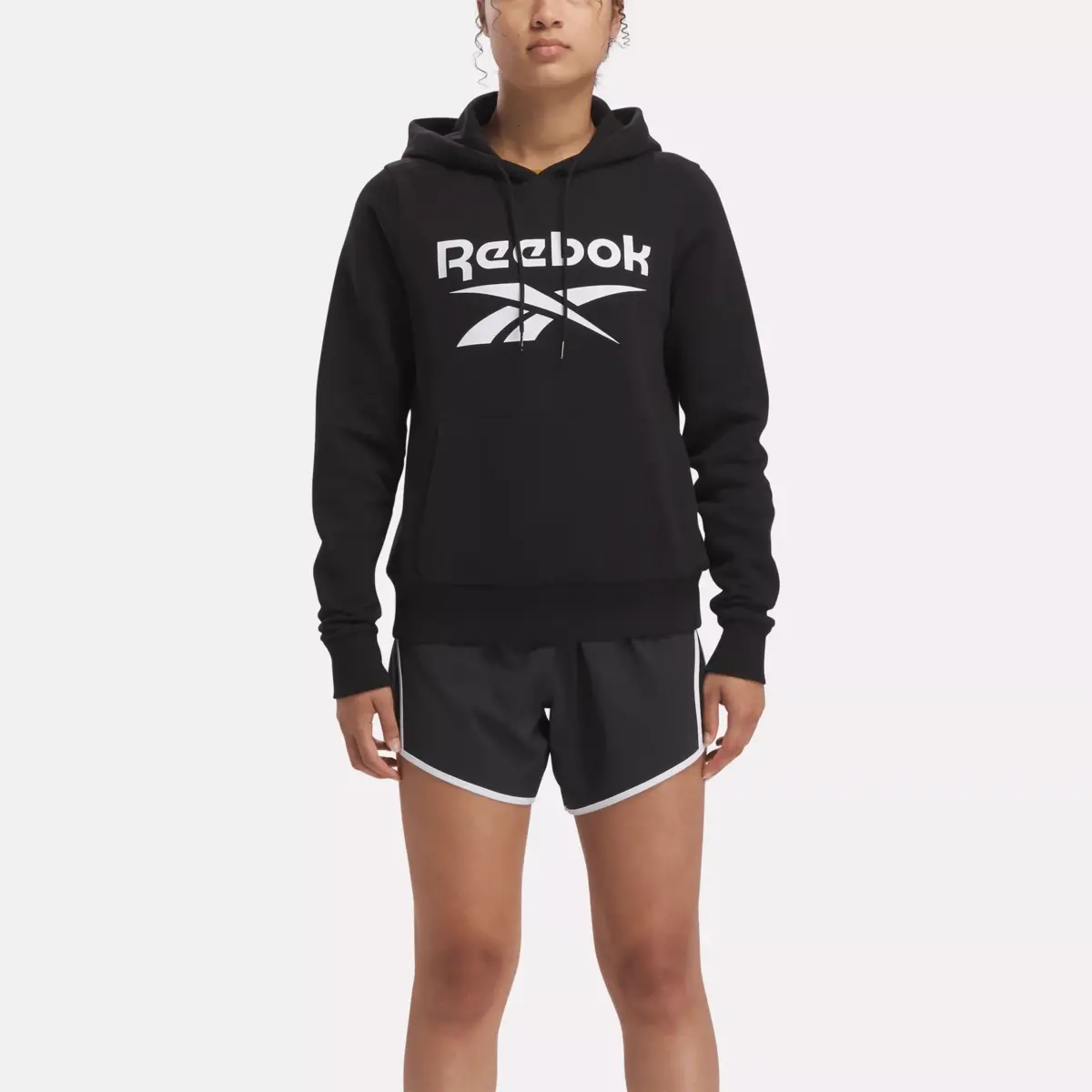 Sweat à capuche en molleton Reebok Identity Big Logo pour femme