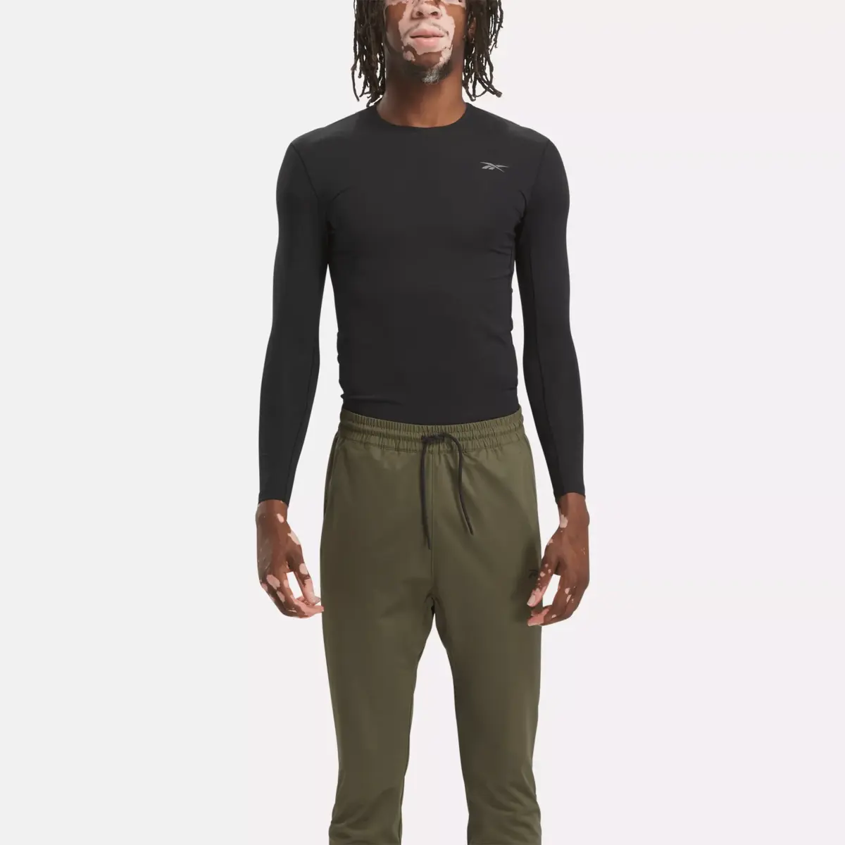 T-shirt à manches longues de compression pour homme