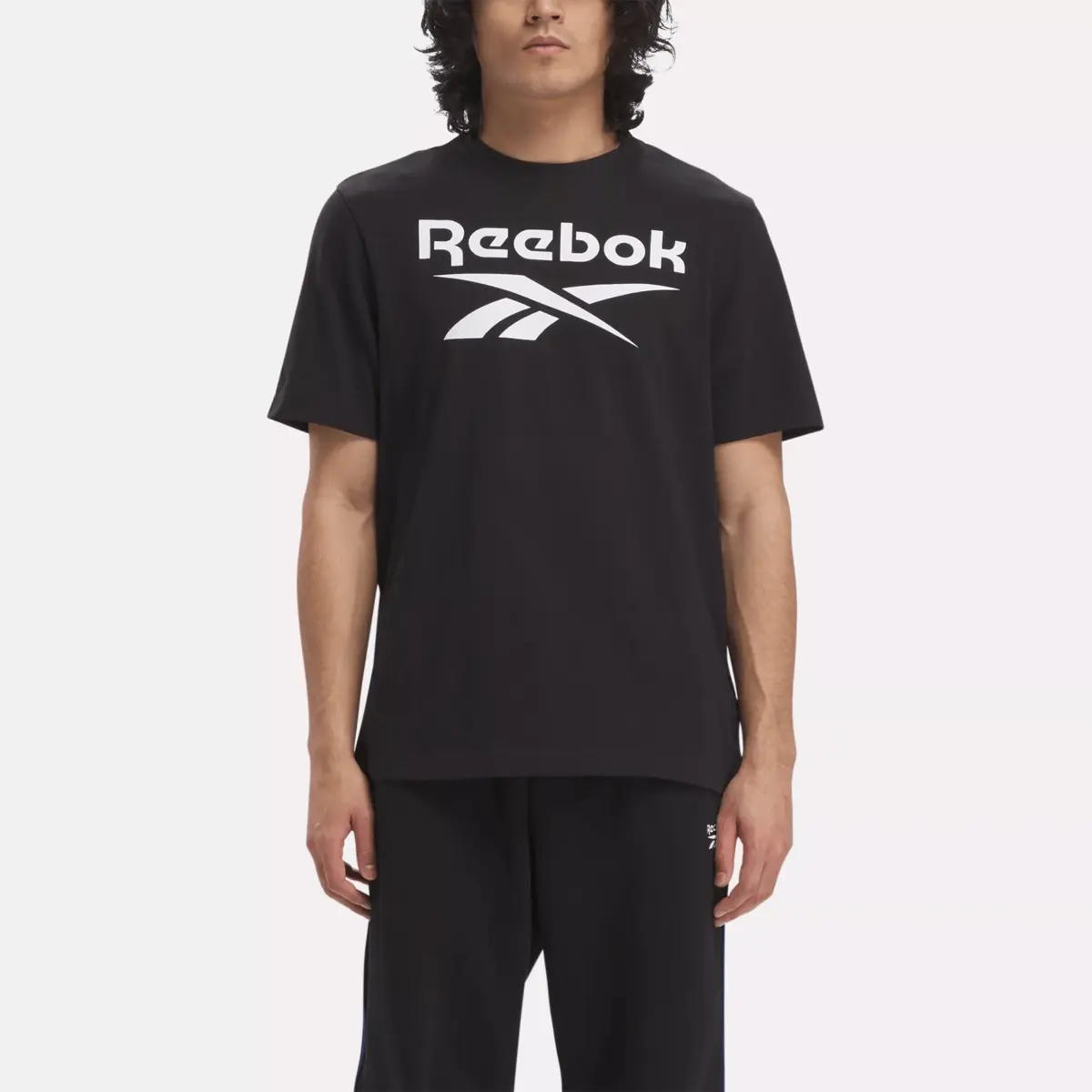T-shirt Reebok Identity Big Stacked Logo pour homme
