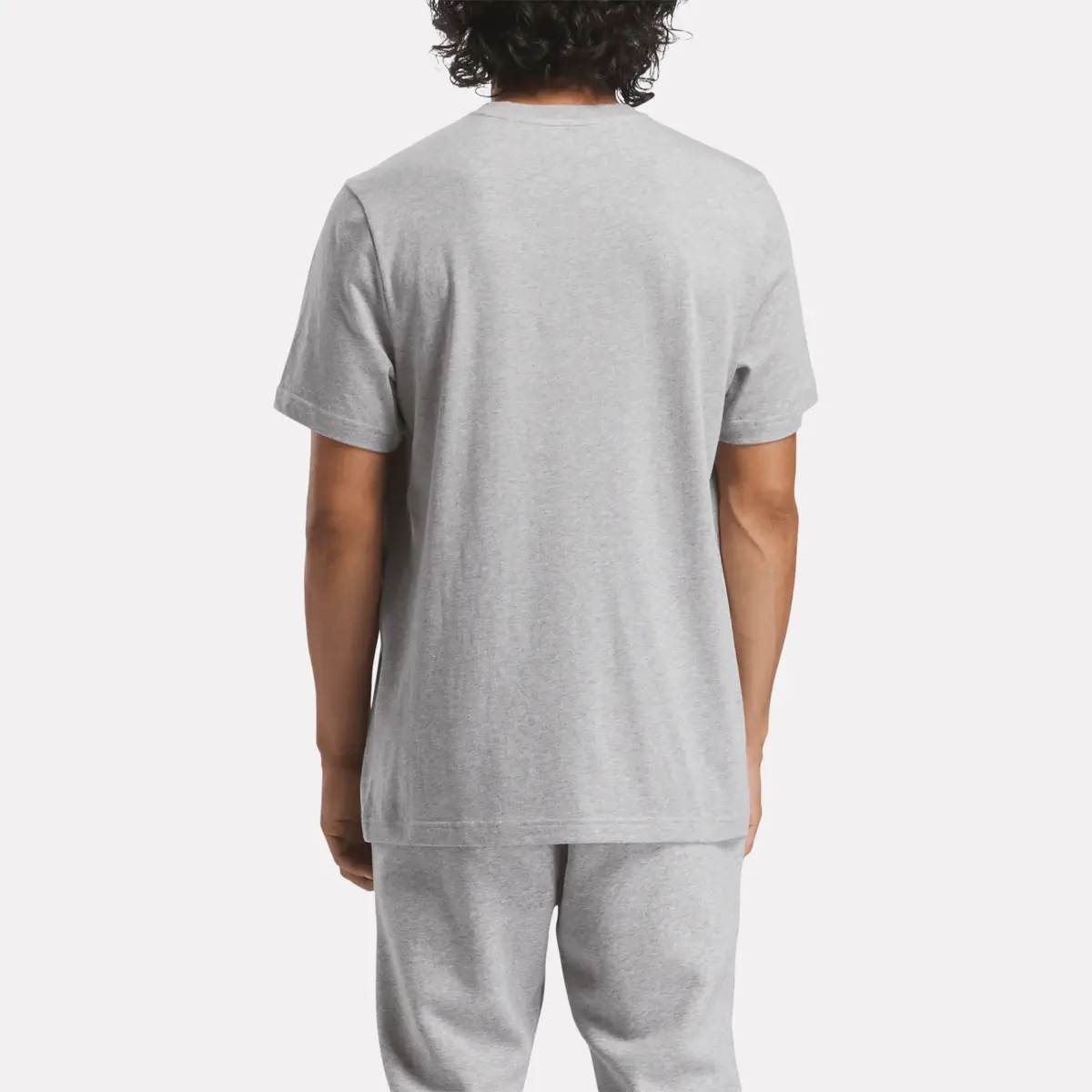 T-shirt Reebok Identity Big Stacked Logo pour homme T-shirt Reebok Identity Big Stacked Logo pour homme