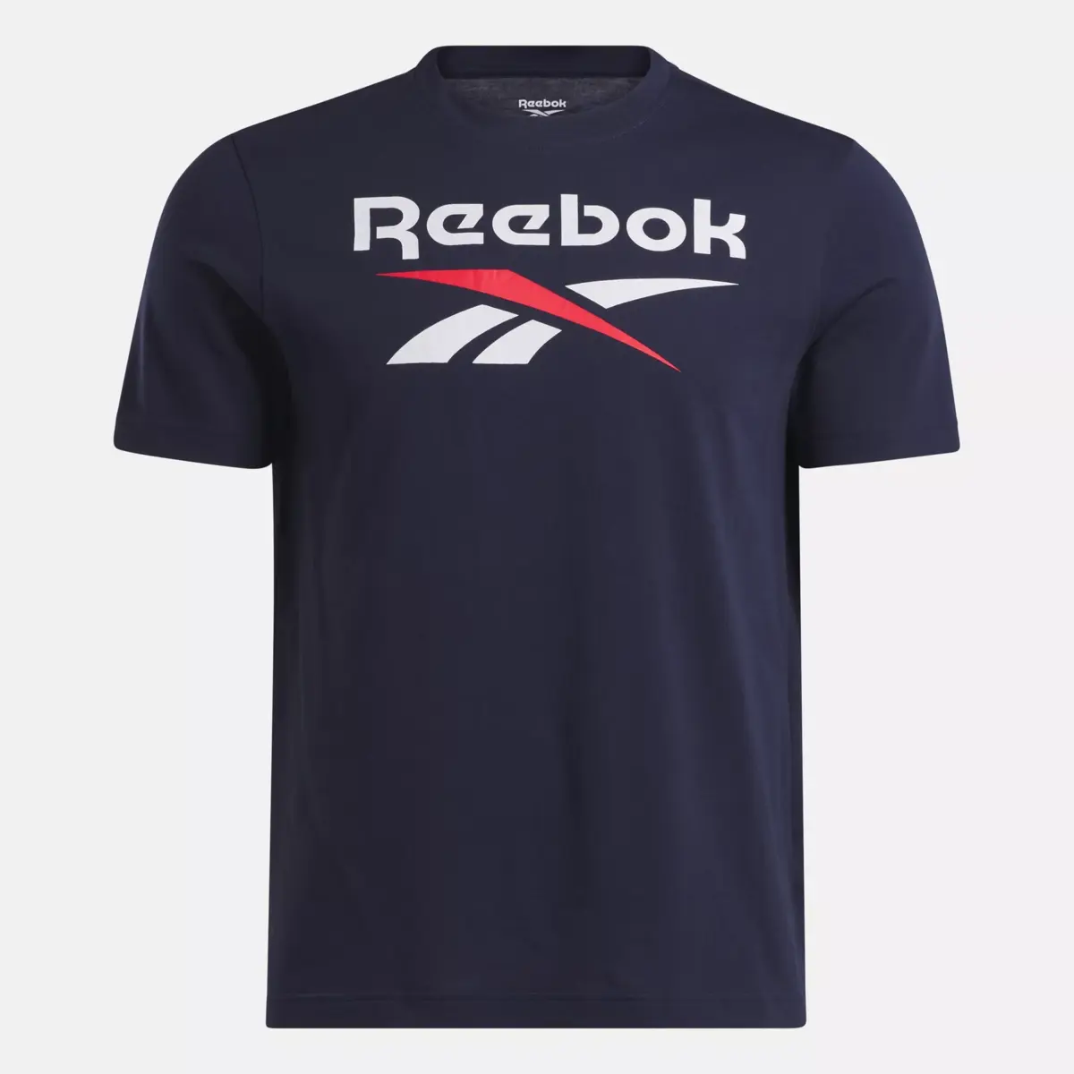 T-shirt Reebok Identity Big Stacked Logo pour homme T-shirt Reebok Identity Big Stacked Logo pour homme